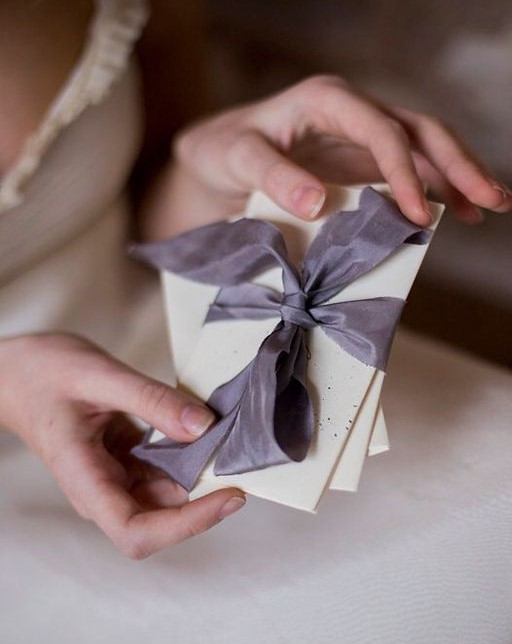invitaciones de boda lazos elegantes