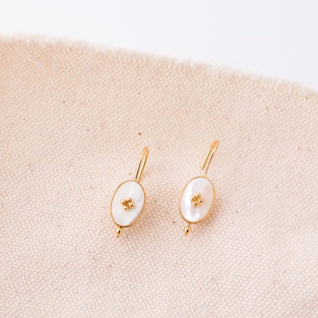 pendientes sencillos novia