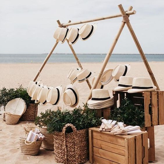 gorros verano bodas