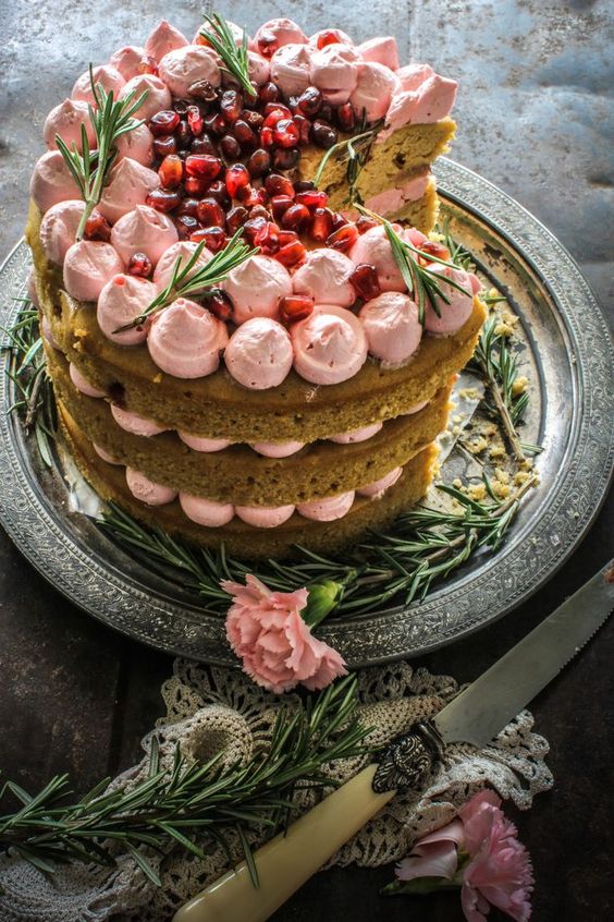 pastel de boda verano ligero
