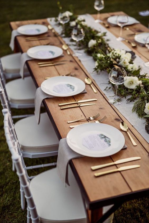 bodas de verano mesas