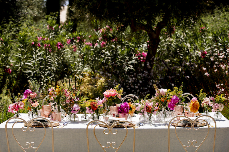 bodas de verano mesas