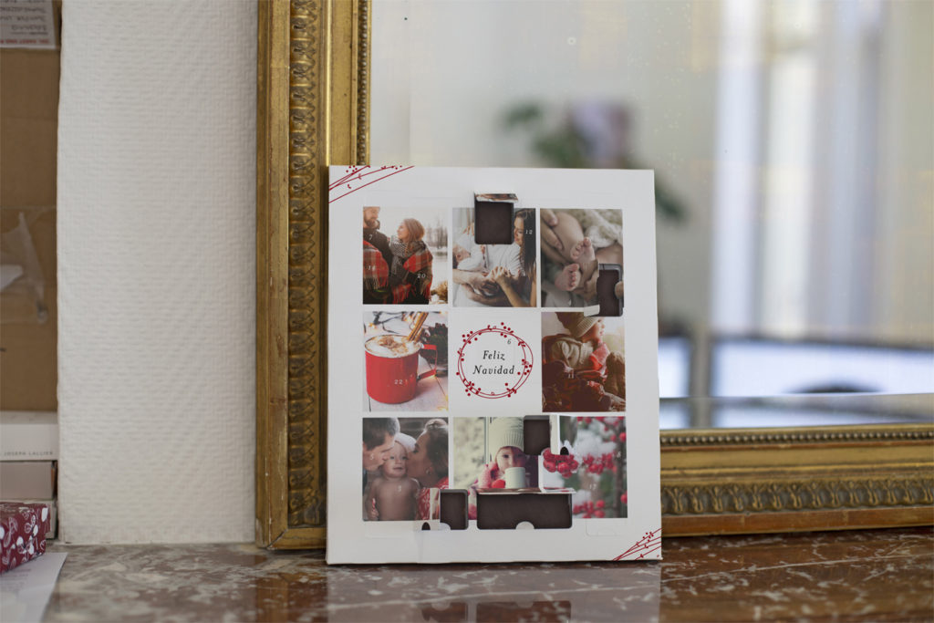 calendario de adviento personalizado