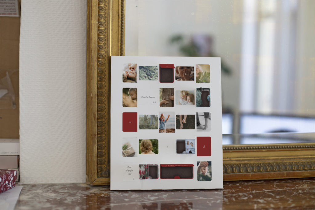 calendario de adviento personalizado