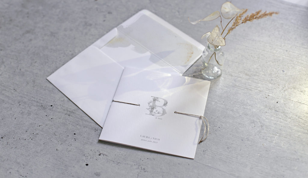 Mineral | Invitación de boda religiosa