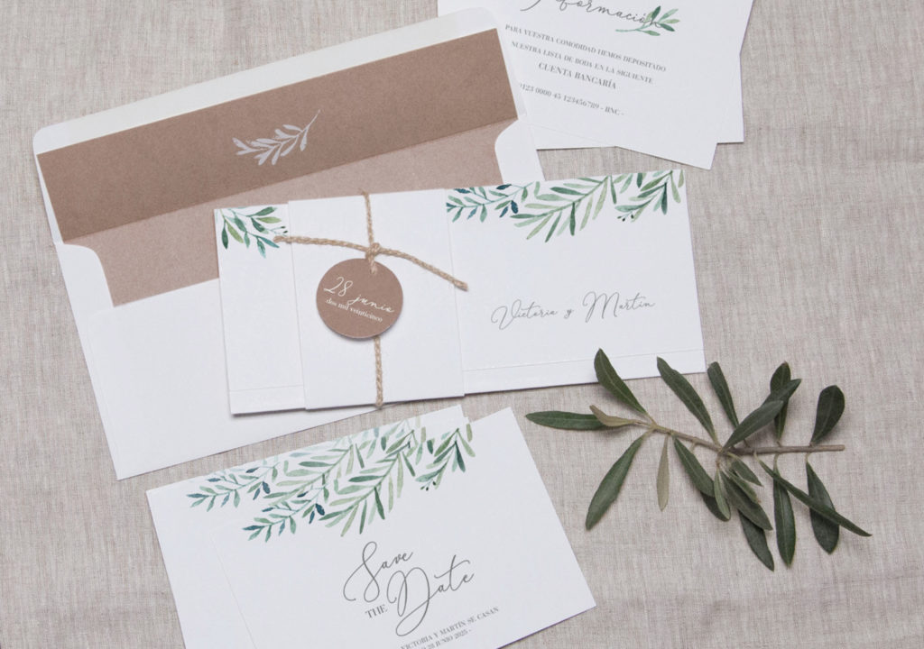 St Paul de Vence | Tarjeta para invitación de boda religiosa
