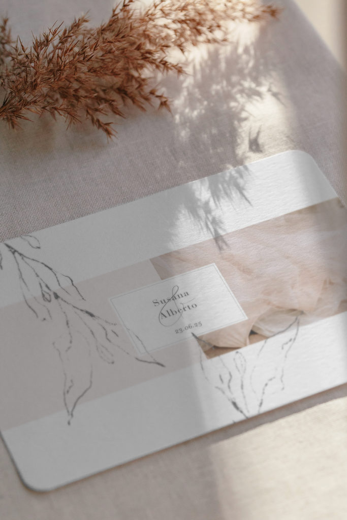 Filipinas |Tarjeta de invitación de boda religiosa 